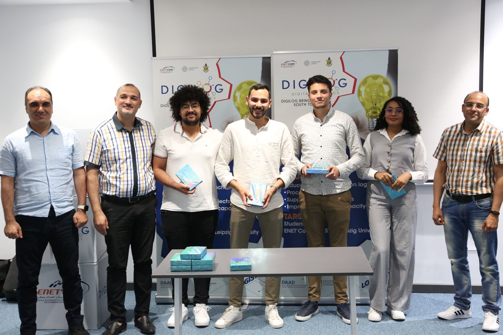 DAAD and ENET'Com Process Optimization Challenge award photo